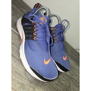 Nike Air Presto Sneakers Dark Purple Dust/Blue 833875 500 Size 6Y/Women's 7.5